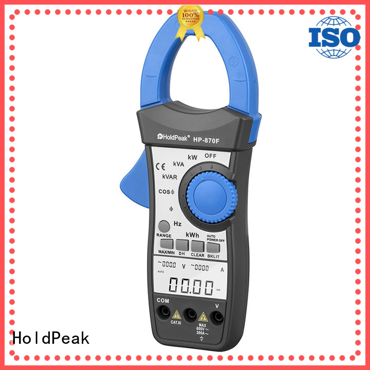 HoldPeak acdc clamp tester for business for petroleum refining industry