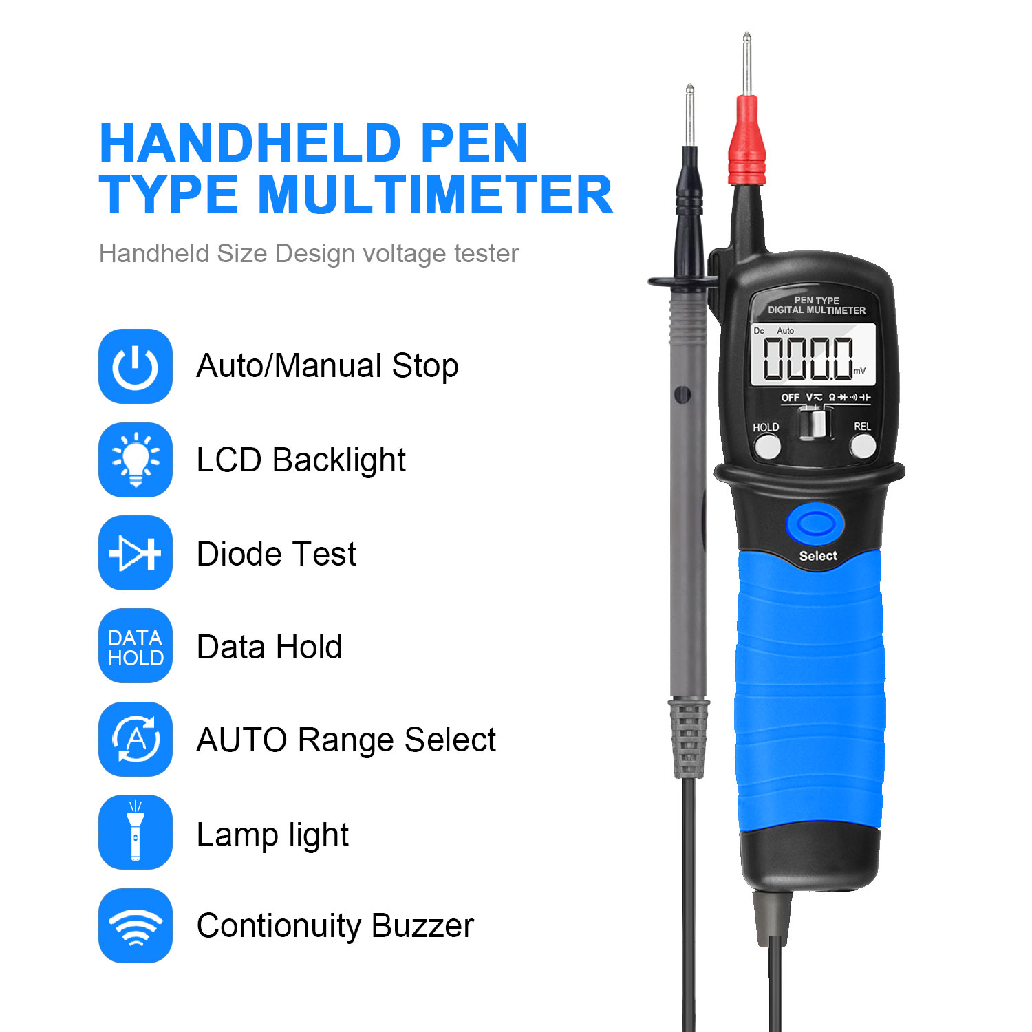 HoldPeak power auto electrical tester multimeter manufacturers for physical