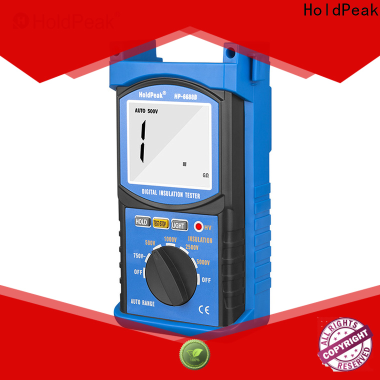 HoldPeak easy to carry insulation resistance meter Supply for repair