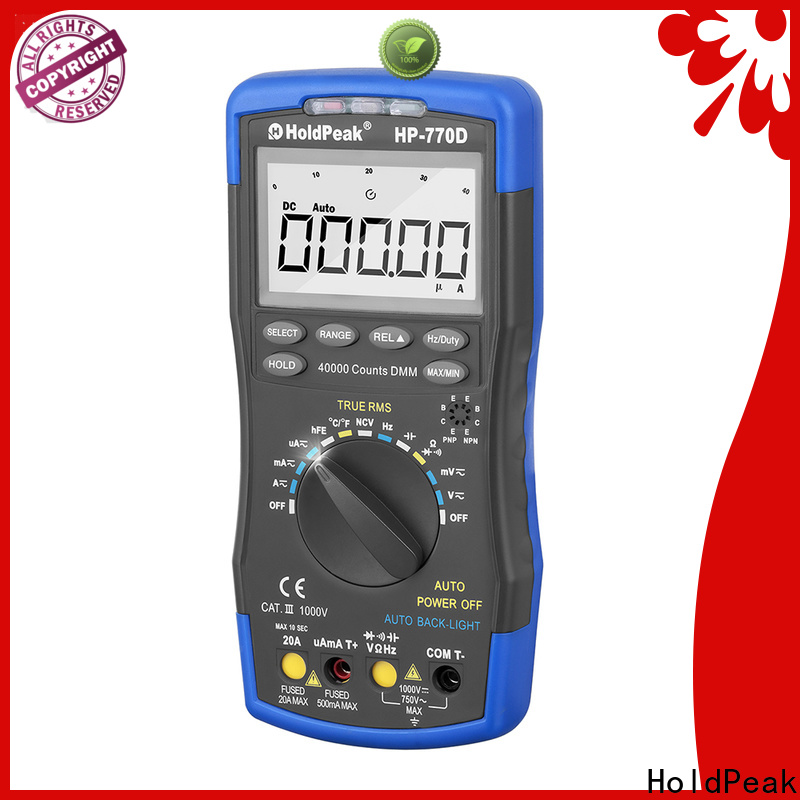 HoldPeak auto multimeter where to buy company for measurements