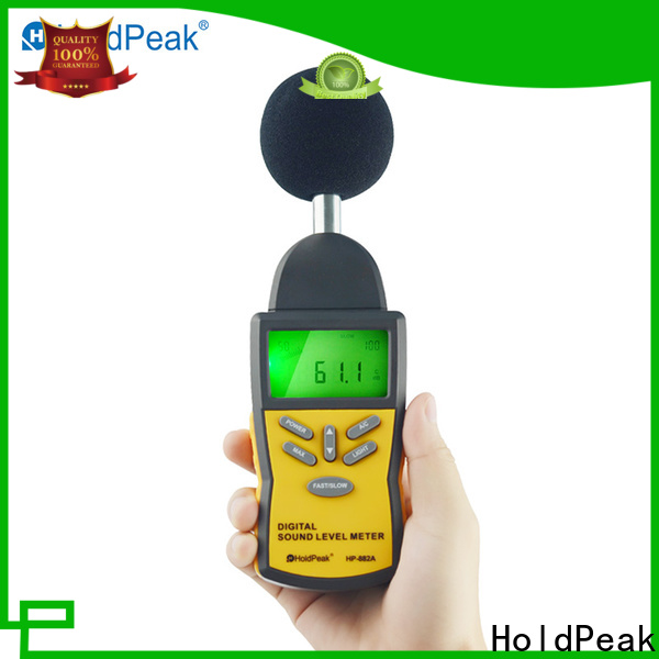 HoldPeak Wholesale decibel meter digital Suppliers for measuring steady state noise