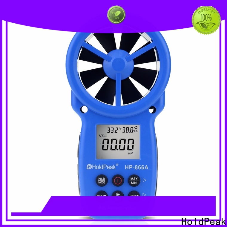 HoldPeak Best modern anemometer for business for manufacturing