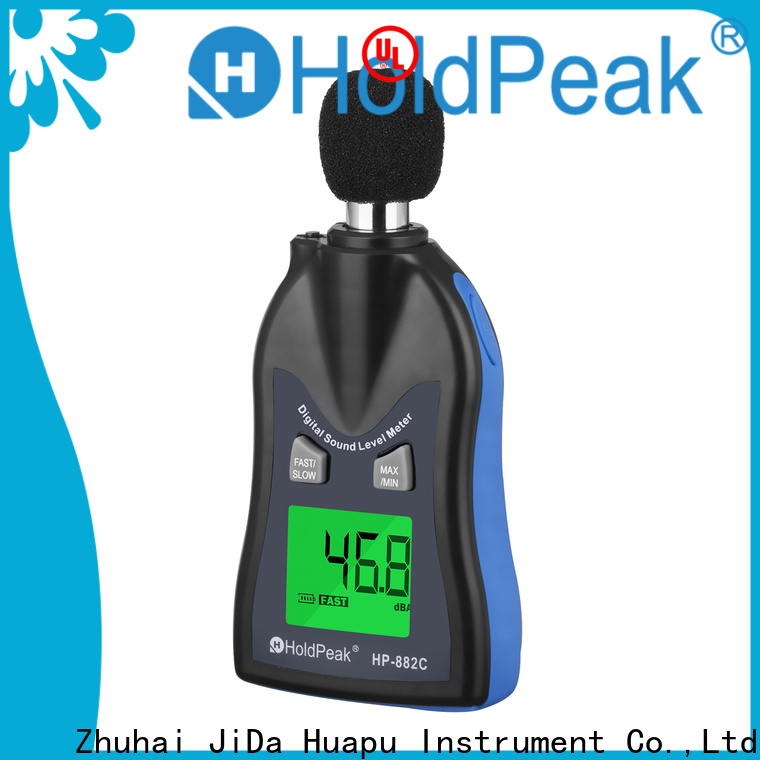 HoldPeak measurement sound frequency meter company for measuring steady state noise
