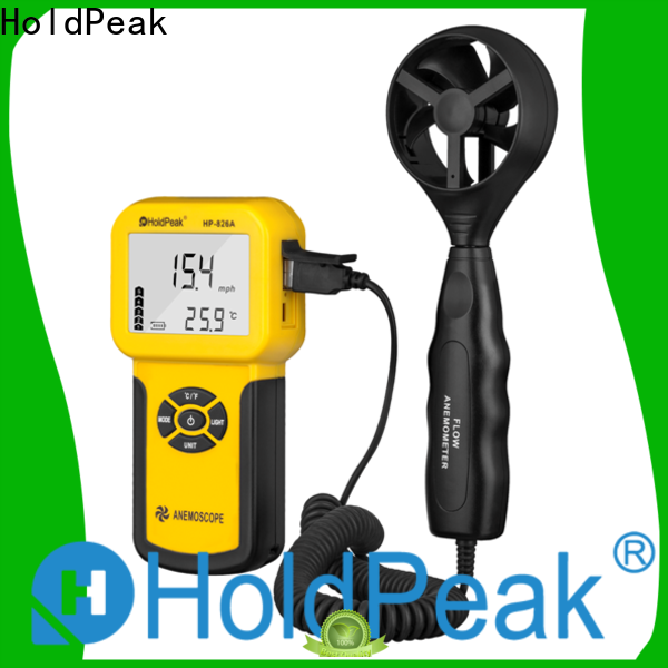 HoldPeak fashion design the definition of anemometer factory for communcations