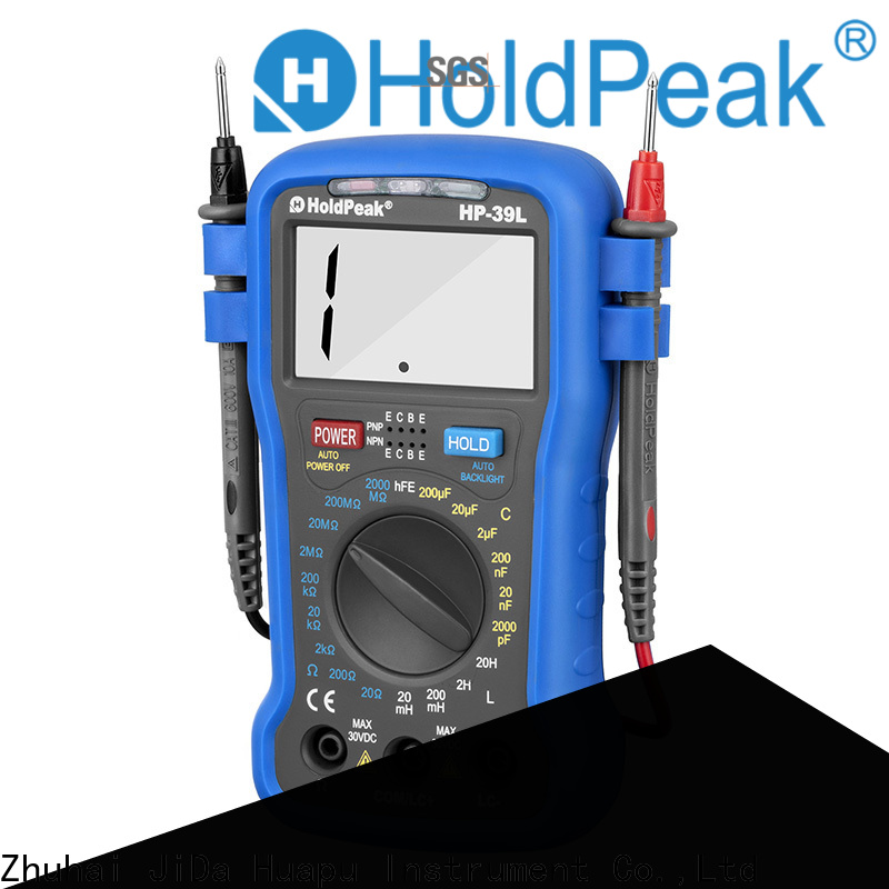 HoldPeak inductancehfe digital multimeter accuracy factory for physical