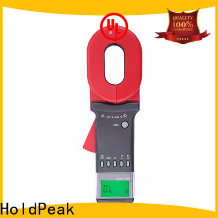 HoldPeak Wholesale clamp on ground resistance tester factory for meteorological
