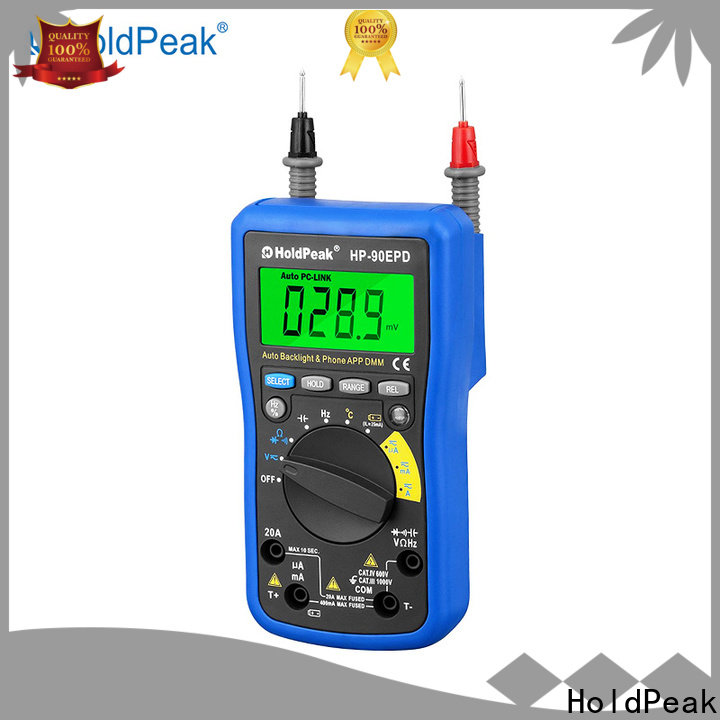 HoldPeak mobile multi function environment meter company for environmental testing