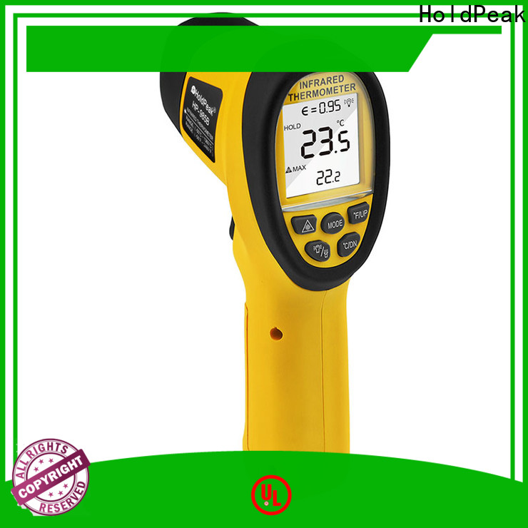 HoldPeak target best temperature gun infrared thermometer factory for industrial production