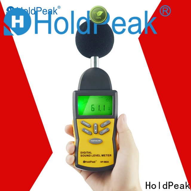 HoldPeak environment buy noise meter manufacturers for measuring steady state noise