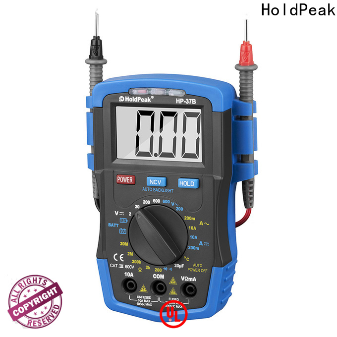 HoldPeak excellent parts of digital multimeter and its functions for business for testing