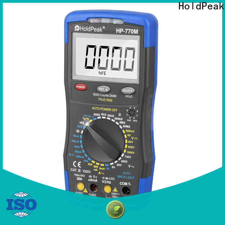 HoldPeak handheld electrical multimeters factory for physical
