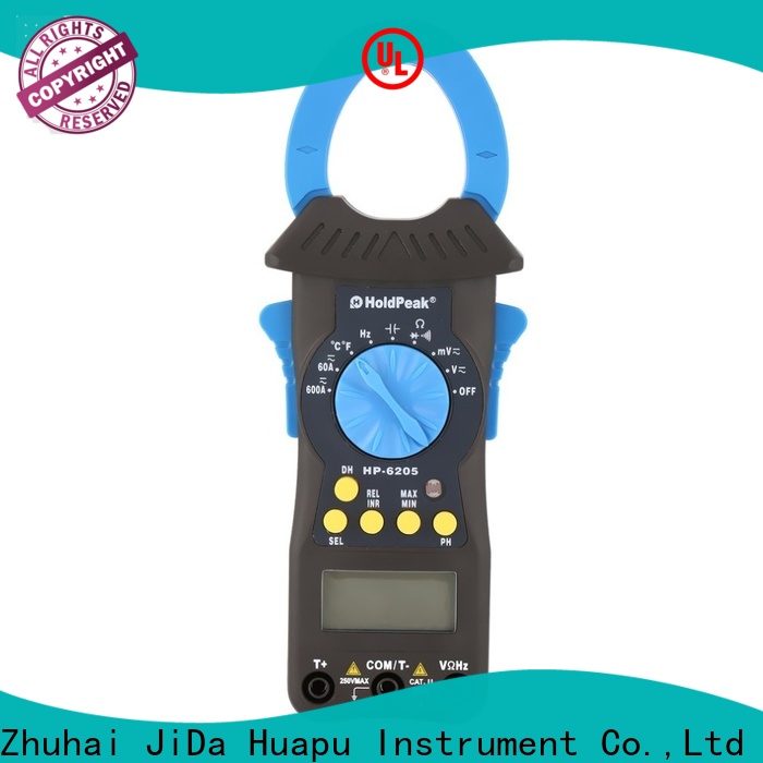 HoldPeak fashion design low amp dc clamp meter factory for electricity chemical industries