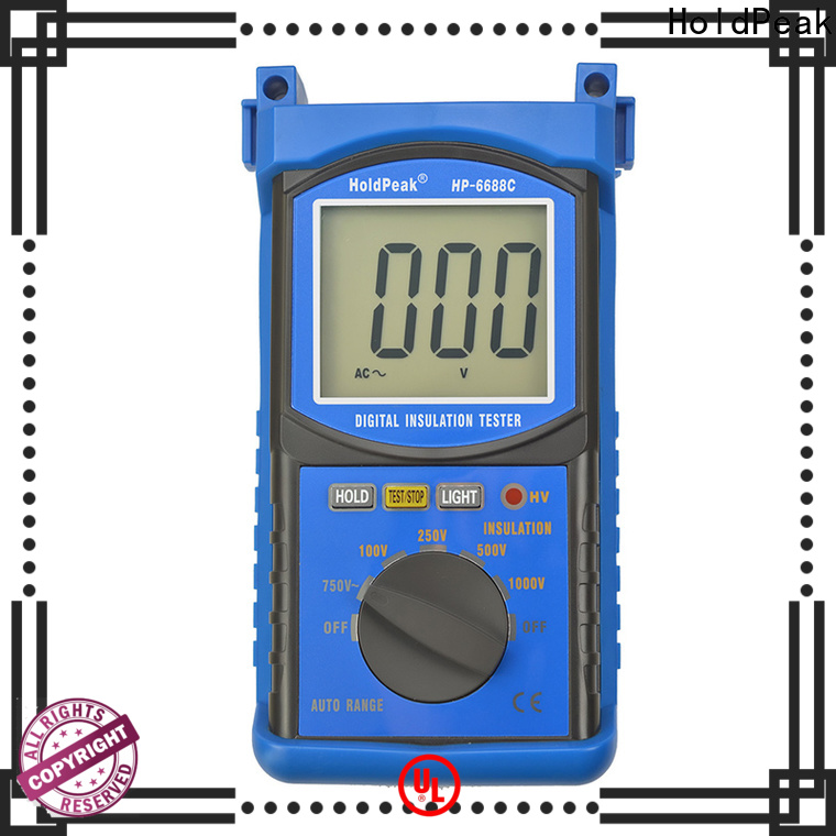 HoldPeak portable digital insulation resistance tester for business for testing