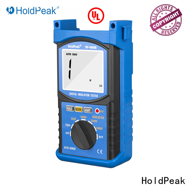 HoldPeak insulation insulation tester company for verification