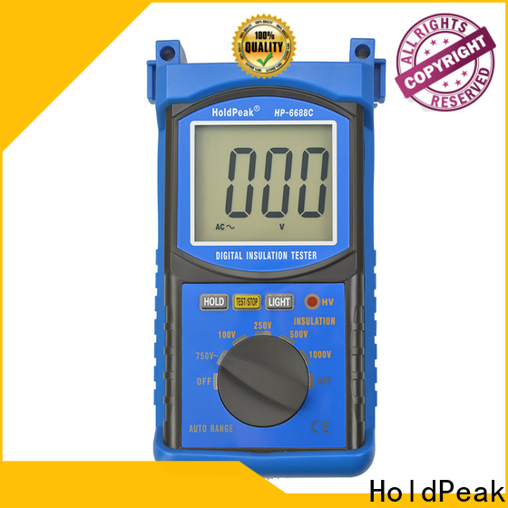 HoldPeak small insulation resistance meter company for verification