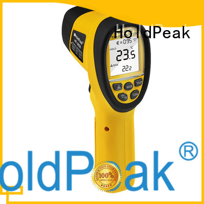 HoldPeak durable small infrared thermometer Supply for fire