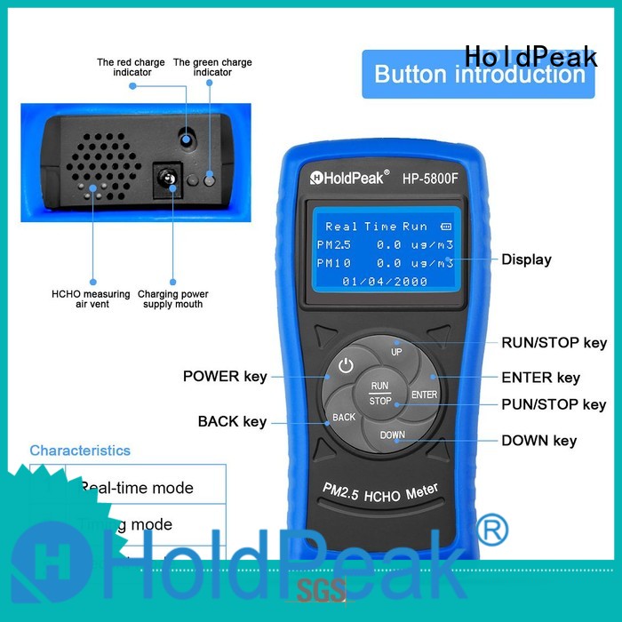 HoldPeak 0100ppm personal pollution detector Supply for office