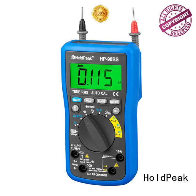 professional digital multimeter,auto range select,True RMS, solar charge and USB charge.HP-90B/BS