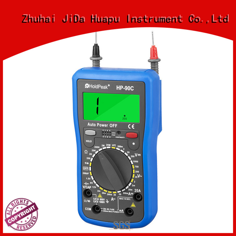 HoldPeak anti-dropping digital multimeter manual factory for physical