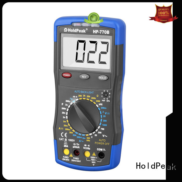 HoldPeak High-quality rapitest multimeter instructions manufacturers for electronic