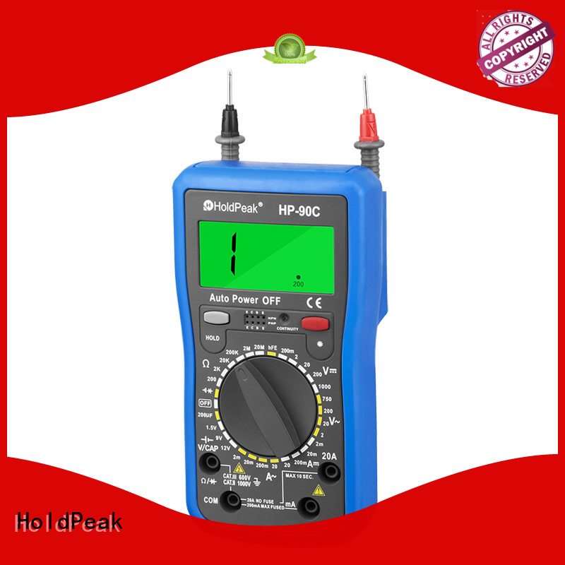 manual range select multimeter.diode test,hFE test,data backlight,HP-90C