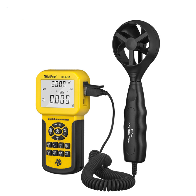 HoldPeak hp856a professional anemometer factory for manufacturing