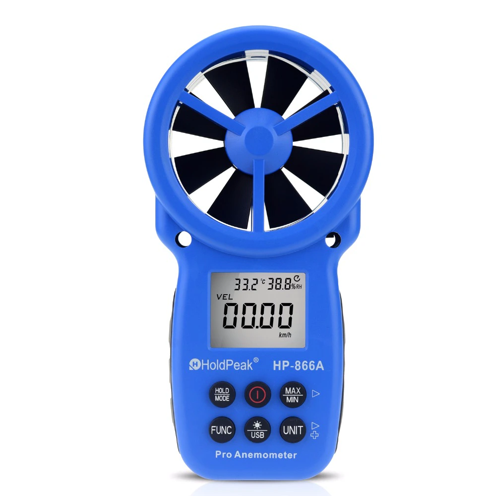 Digital Anemometer, Measurement Wind Device  wind speed meter  HP-866A