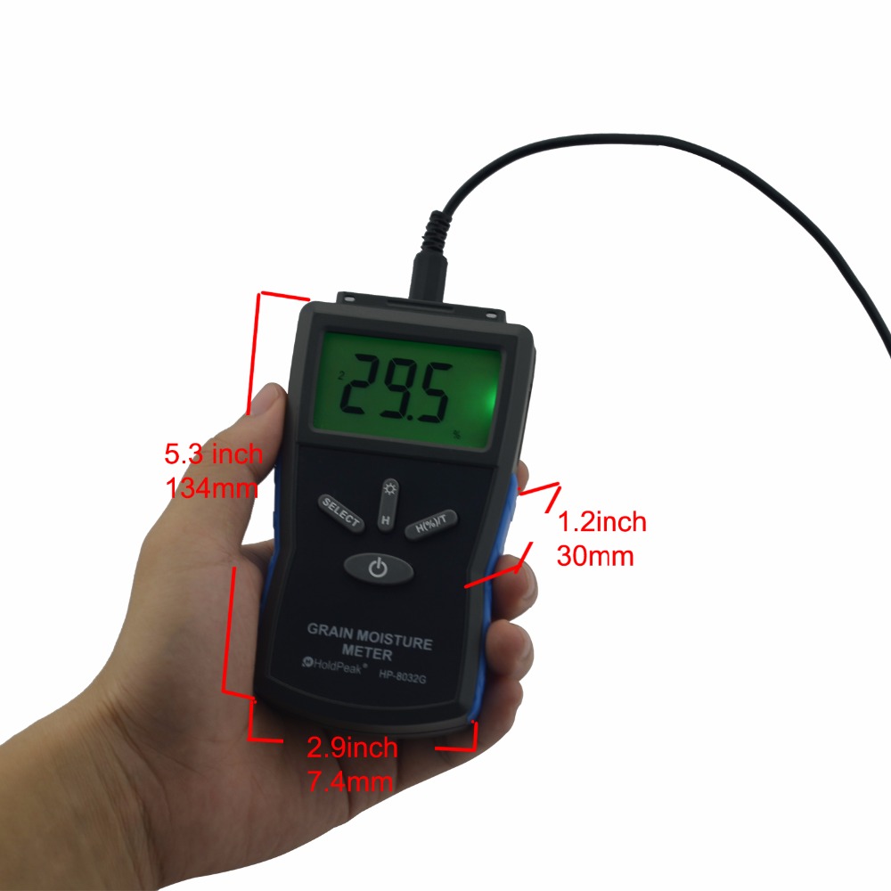 HoldPeak automatic handy moisture meter company for testing