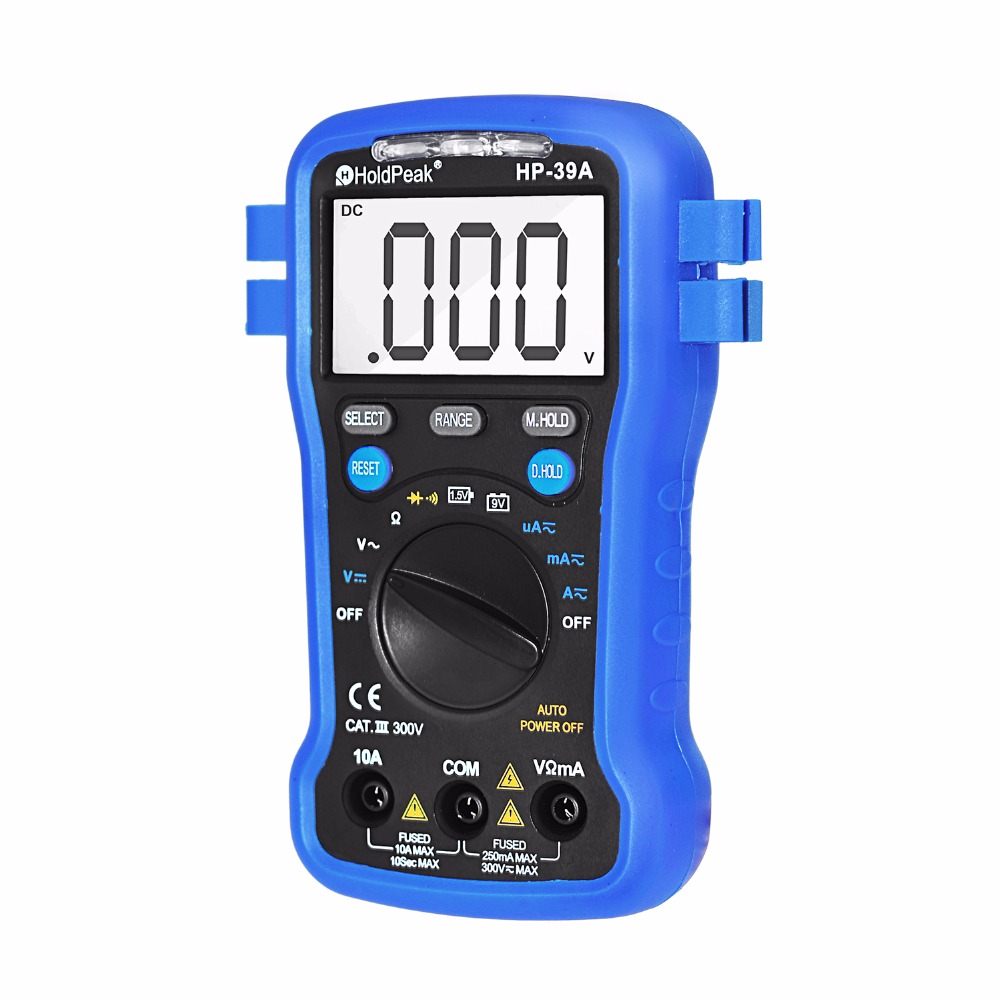 HoldPeak back digital multimeter meter Supply for physical-2