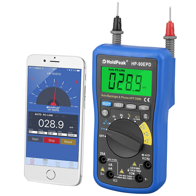 HoldPeak stable auto multimeter manufacturers for electrical