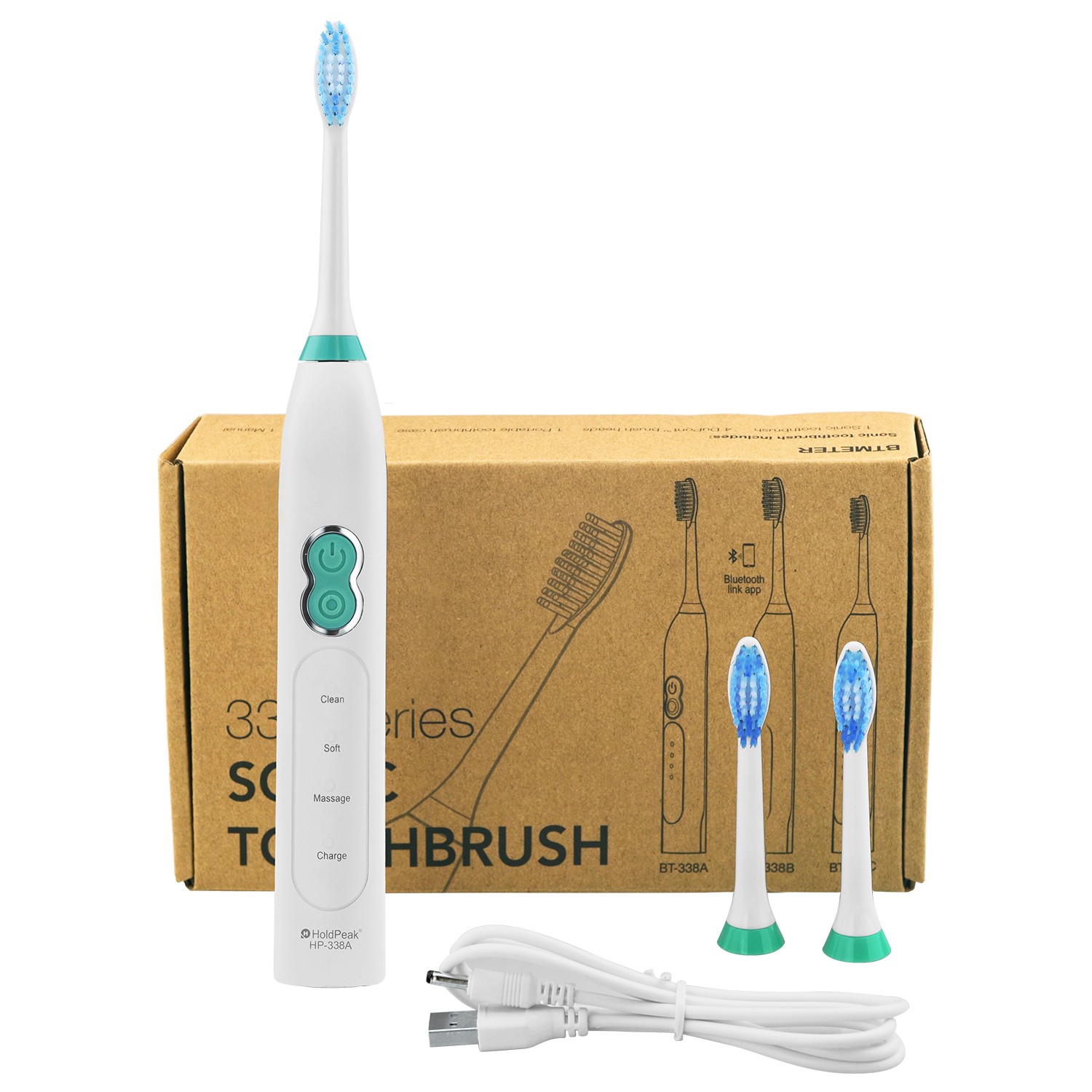 product-Best Powerful IPX7 waterproof sonic toothbrush HP-338A-HoldPeak-img