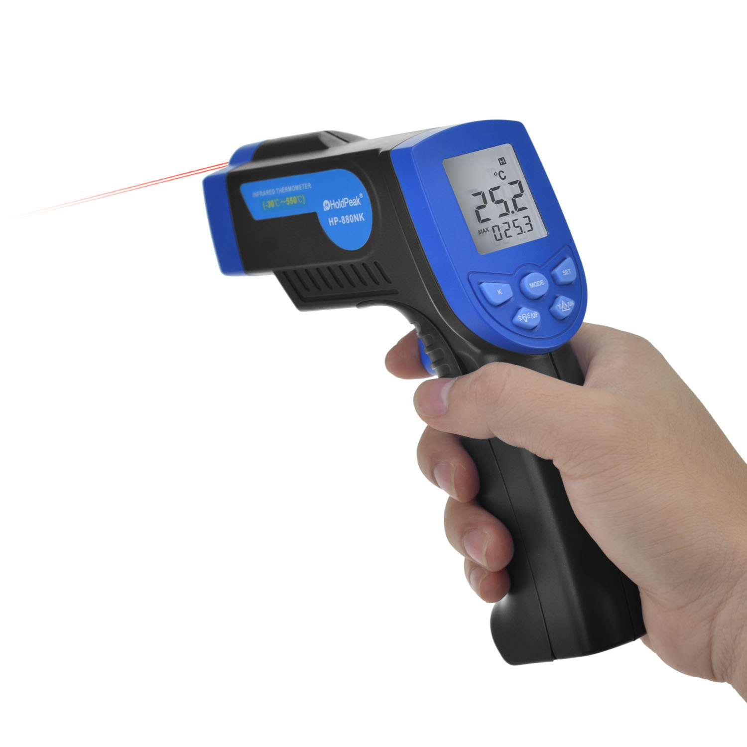 HoldPeak low infrared thermometer measure water temperature Suppliers for inspection