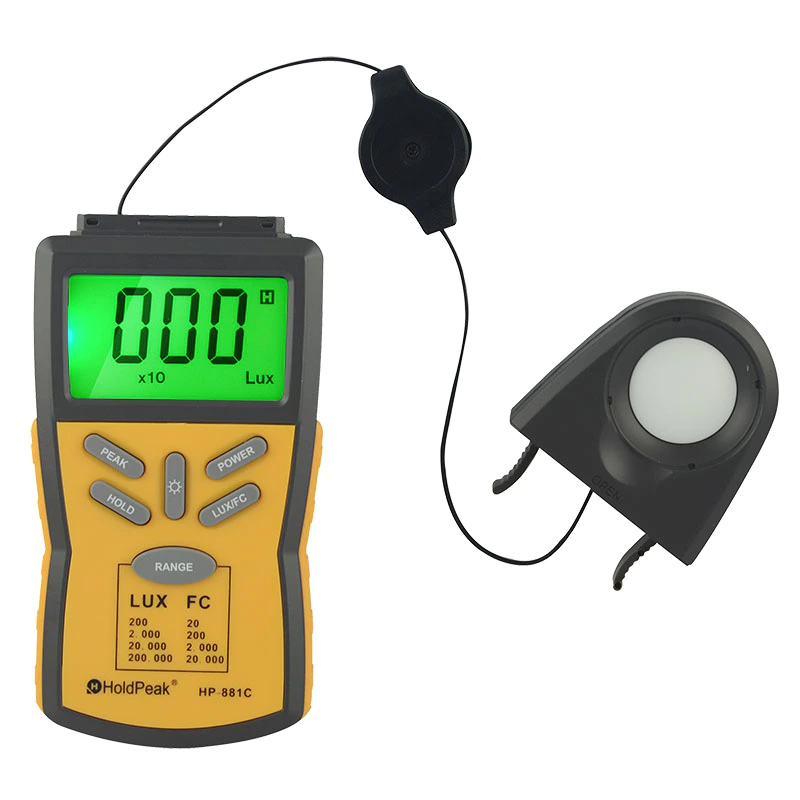 LED light meter, lux measurement,HP-881C