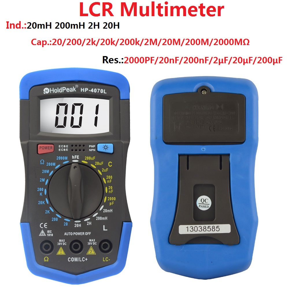 HoldPeak manual multimeter tester manufacturing for electronic