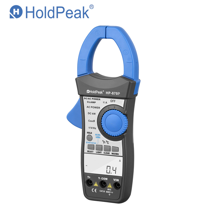 digital power clamp meter,  handheld aptitude meter HP-870P
