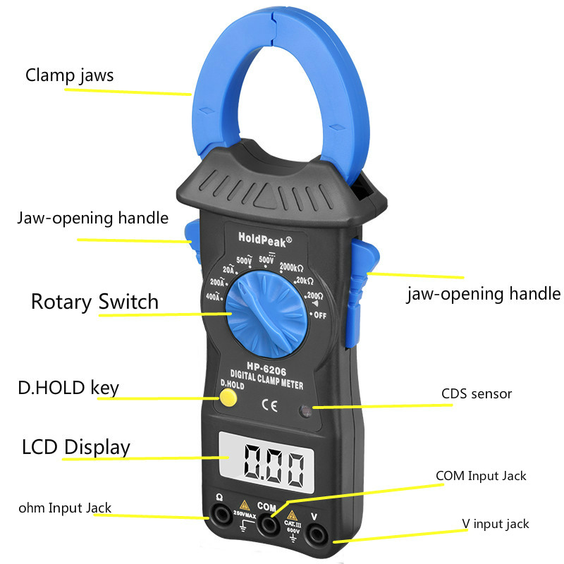 HoldPeak Latest multimeter current clamp factory for electricity chemical industries