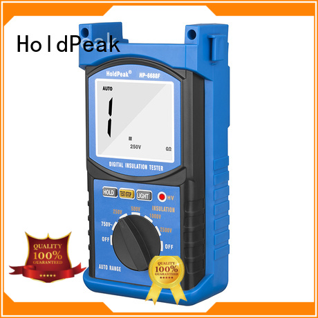 moisture-proof analog insulation tester supplier for maintenance HoldPeak