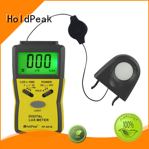 HoldPeak portable digital lux meter uses company for physical