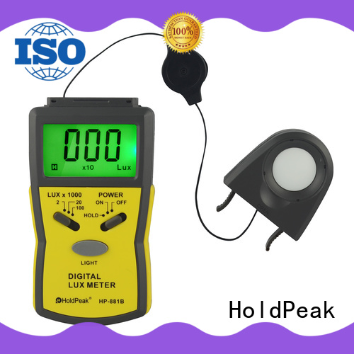 HoldPeak hp881d lux light meter free design for electrical