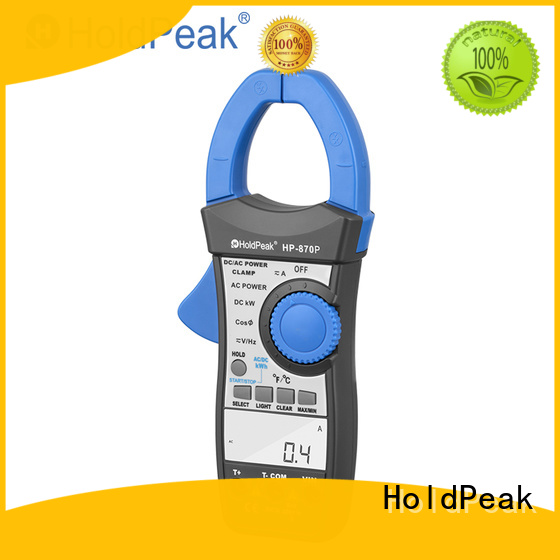 HoldPeak widely used dc leakage current clamp meter factory for petroleum refining industry