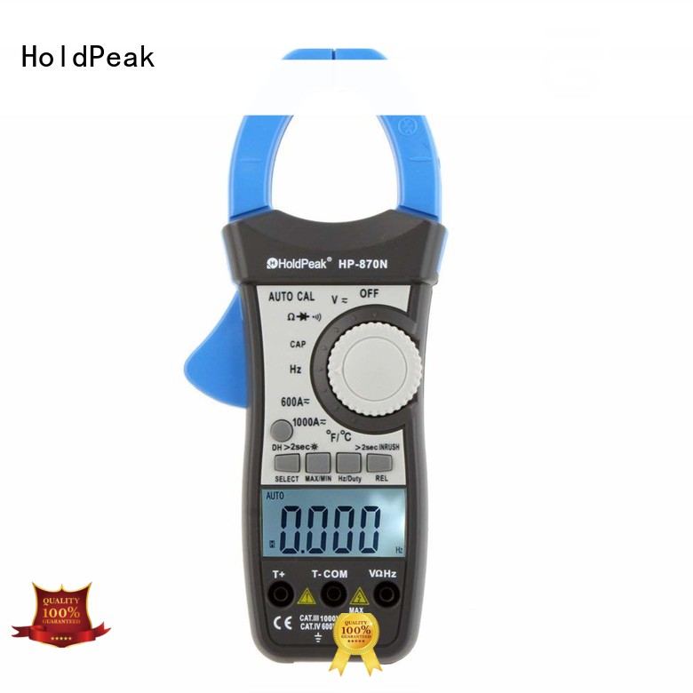 HoldPeak automatic digital clamp meter in china for petroleum refining industry