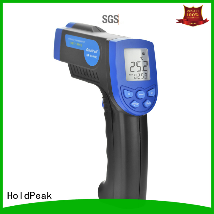 HoldPeak durable digital laser infrared thermometer digital for customs