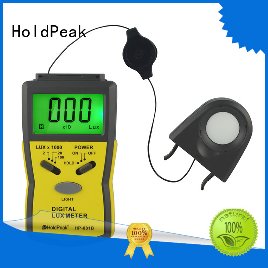 HoldPeak illuminometer colour meter photography company for electrical