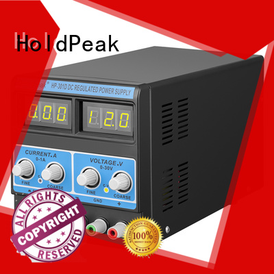 HoldPeak easy to carry adjustable power supply regulated for communcations for manufacturing