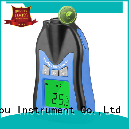 HoldPeak easy to use remote infrared thermometer factory for military