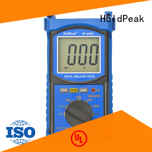 HoldPeak tester cheap insulation tester Supply for verification