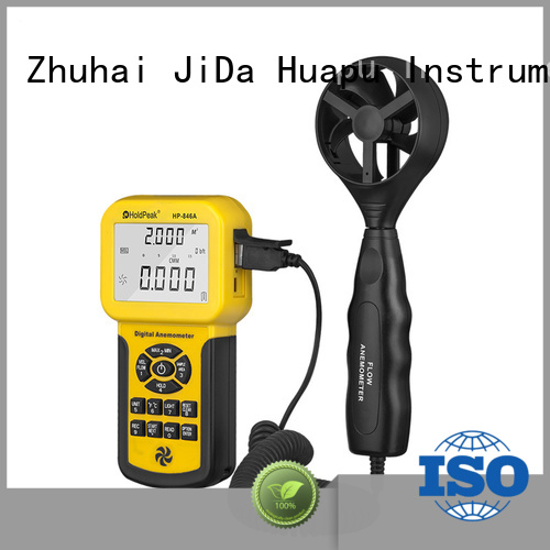 HoldPeak flow paper cup anemometer company for tower crane