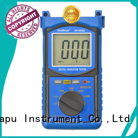 HoldPeak tester insulation resistance testers for business for verification