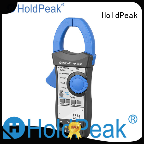 HoldPeak portable amprobe clamp on ammeter factory for electricity chemical industries