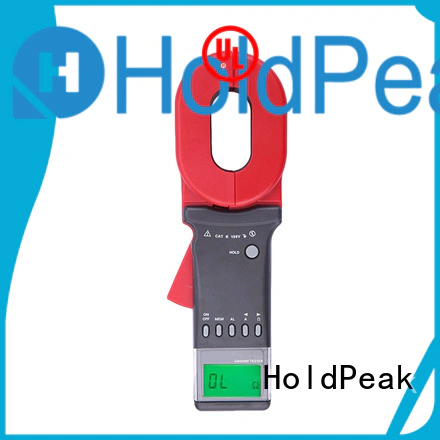 HoldPeak storage clamp on ground resistance tester from china for construction